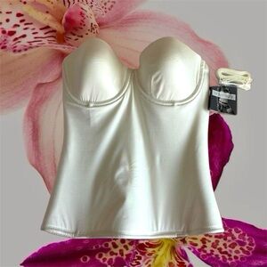 Dominique White Corset